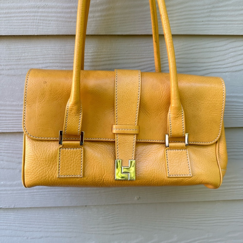 Lambertson Truex Leather Shoulder Bag